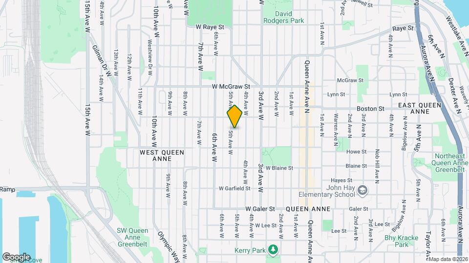 1930 5th Ave W, Unit Upper Map and Location Details