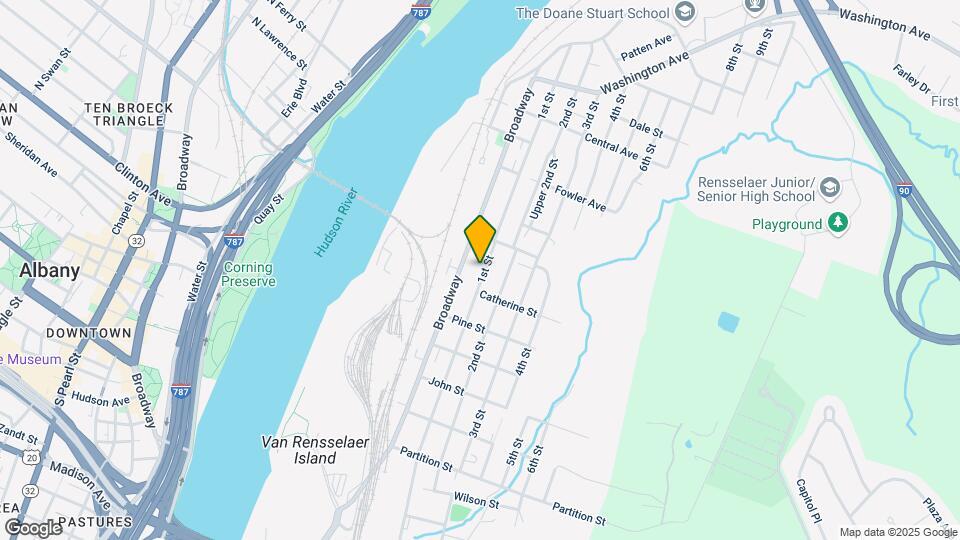 1327 1st St Map and Location Details