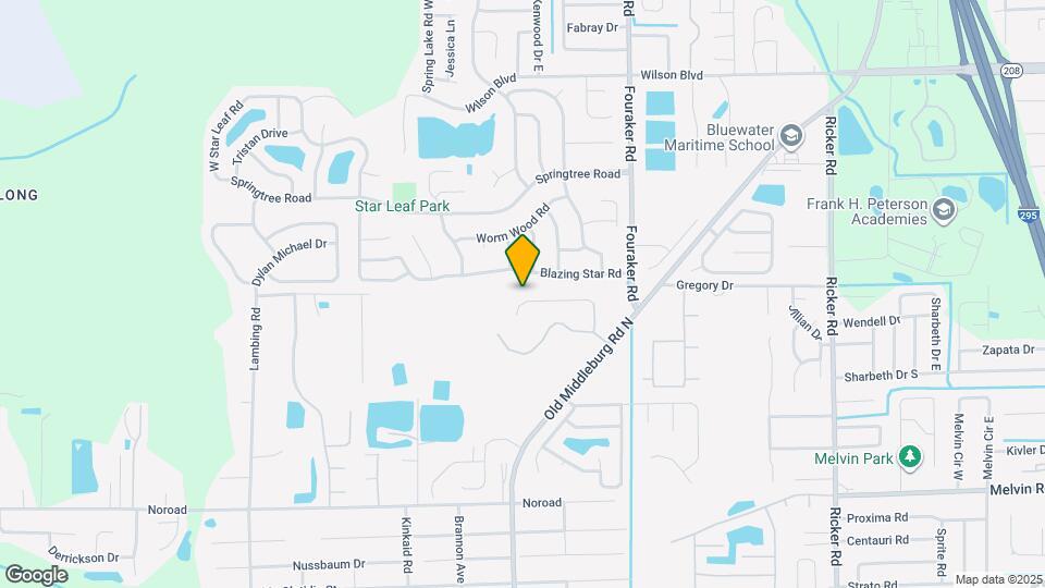 7361 Misty Meadow Ct Map and Location Details