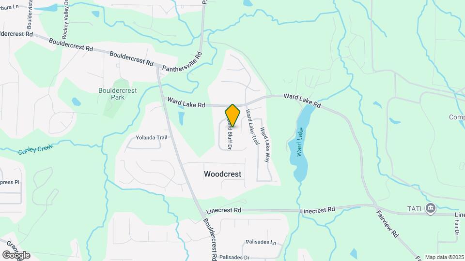 4276 Ward Bluff Dr Mapa y Detalles de la Ubicación