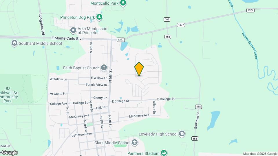 1115 Windermere Wy Map and Location Details