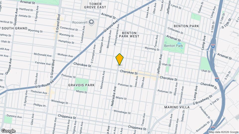 3342 Nebraska Ave Mapa y Detalles de la Ubicación