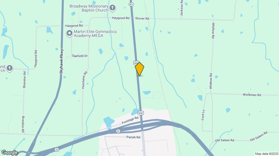 12294 Highway 45 Mapa y Detalles de la Ubicación