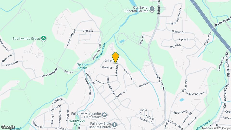 2503-2507 Lakeview Dr Map and Location Details