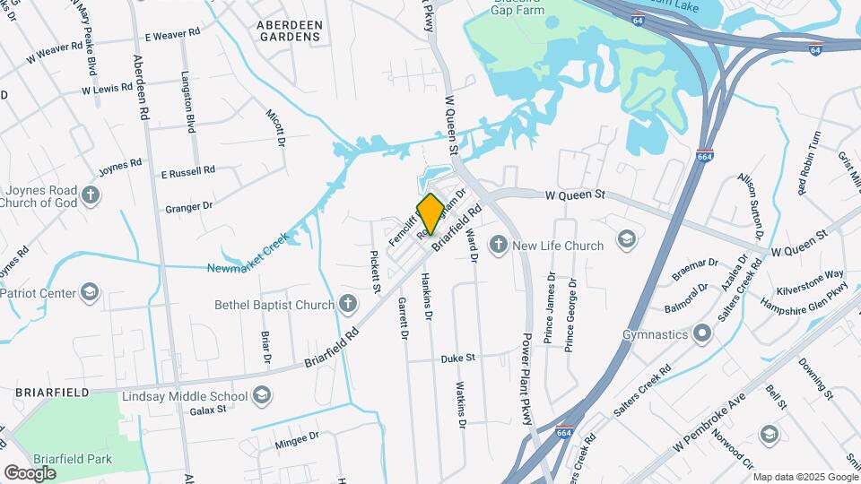 1691 Briarfield Rd Map and Location Details