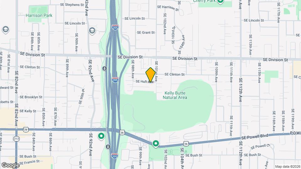 9965 SE Taggart St Map and Location Details