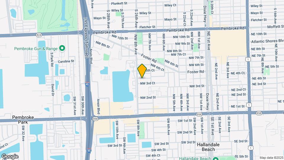 737 NW 4th St Map and Location Details