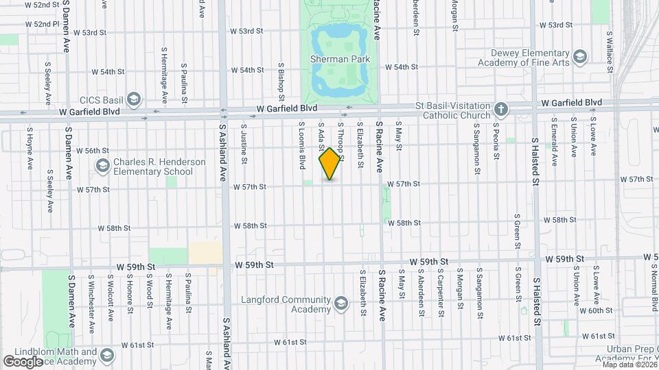 1320 W 57th St Map and Location Details