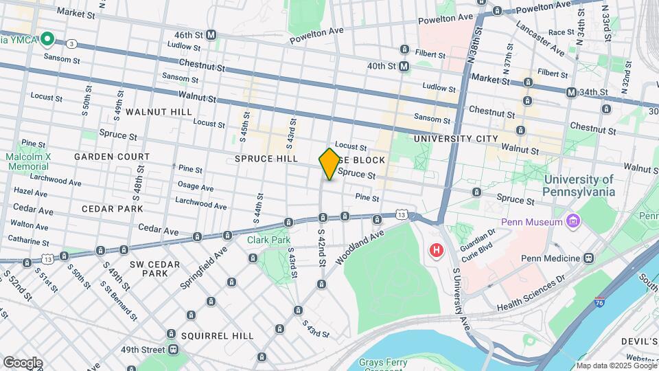 4113 Pine St, Unit #3F Mapa y Detalles de la Ubicación