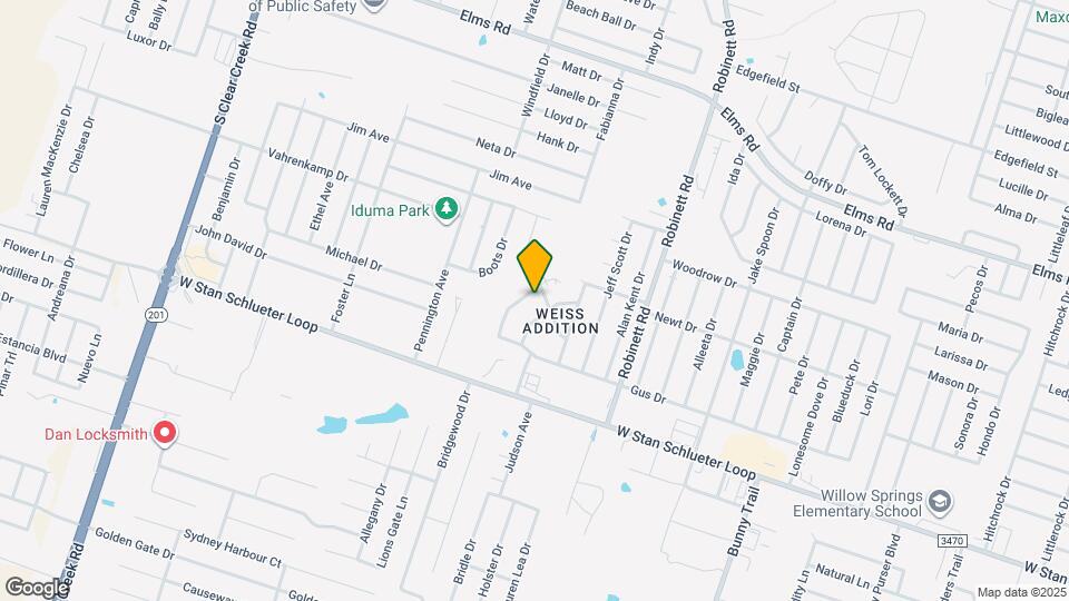 4404 Mattie Dr Map and Location Details