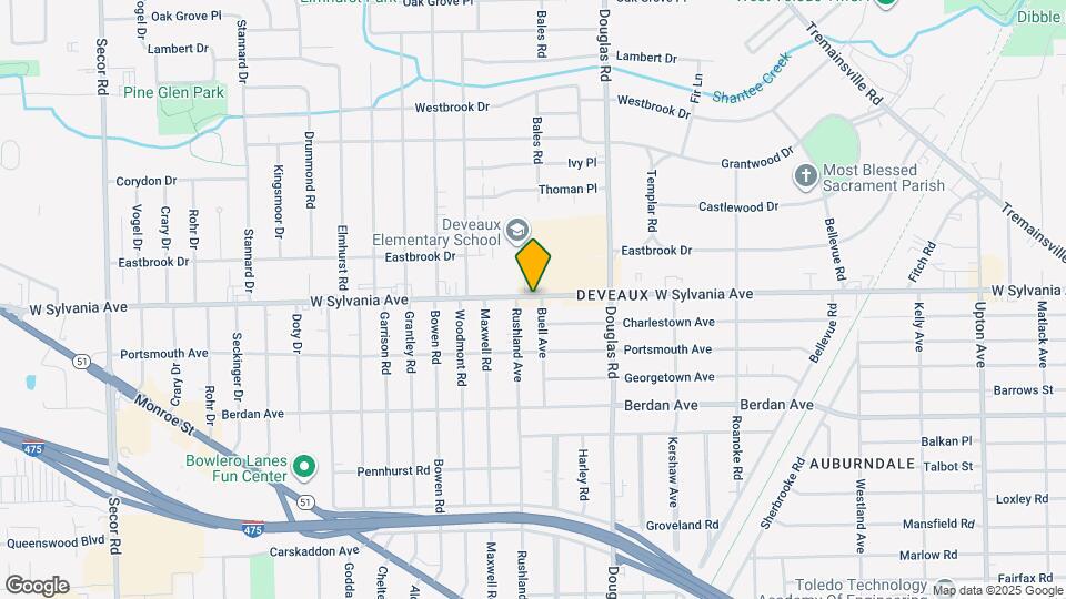 3951 Buell Ave Map and Location Details