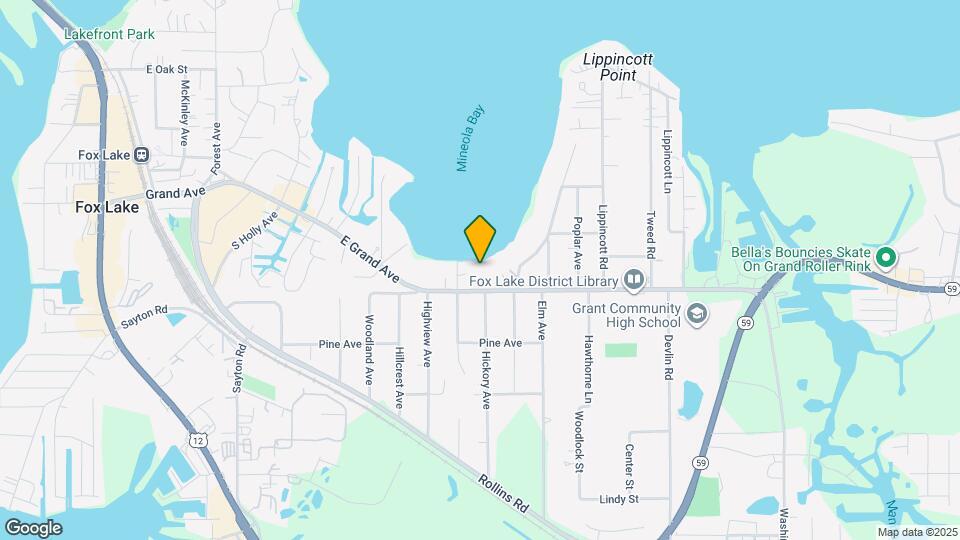 184 Grand Ave Map and Location Details