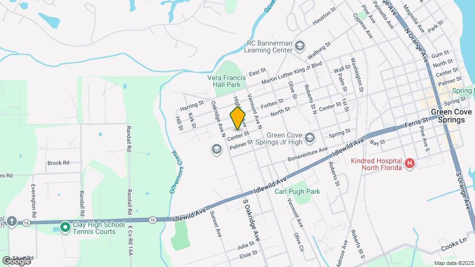 1508 Center St Map and Location Details