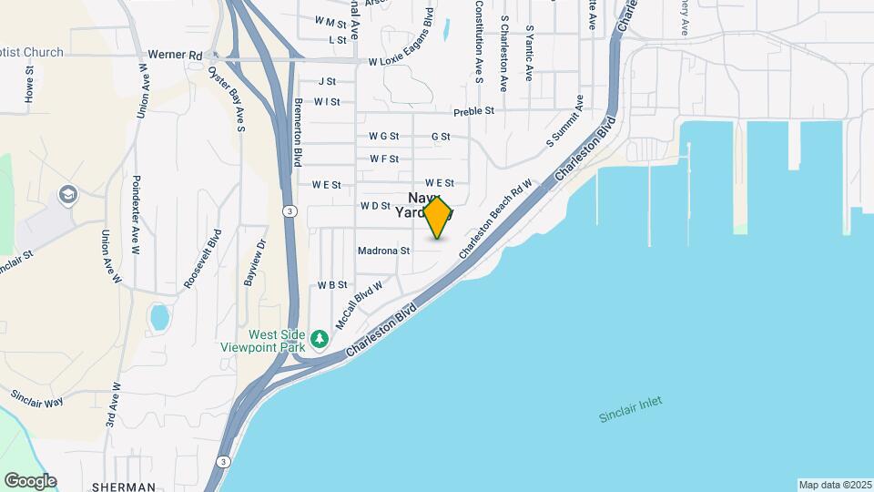3604 Madrona St Map and Location Details
