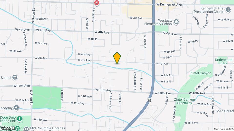 3215 W 7th Ave Map and Location Details