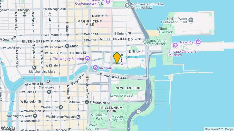 301 E North Water St, Unit 2503 Mapa y Detalles de la Ubicación