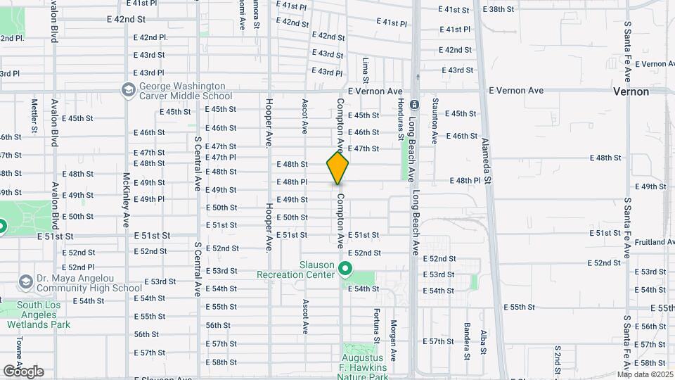 4853-4863 Compton Ave Mapa y Detalles de la Ubicación