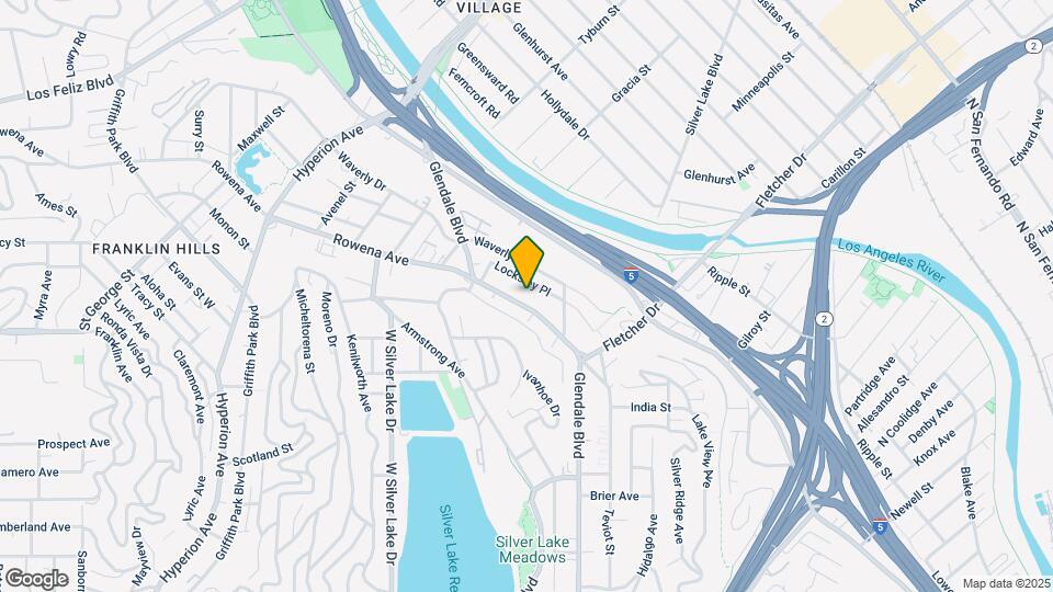2660 Glendale Blvd Map and Location Details