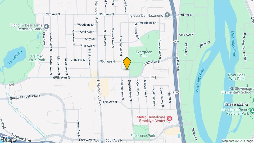 1107 Emerson Ln Mapa y Detalles de la Ubicación