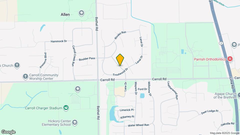 12015 Tapered Bank Run Map and Location Details