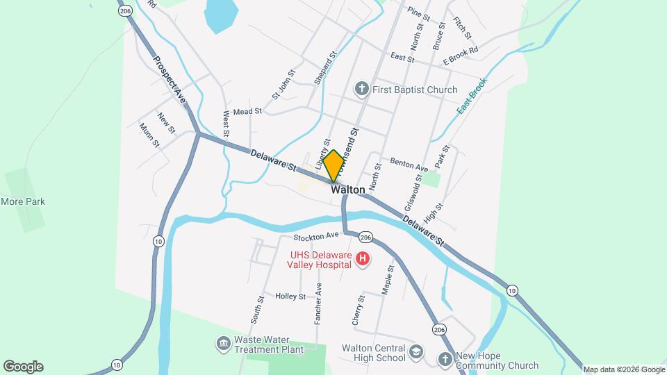 145 Delaware St Map and Location Details