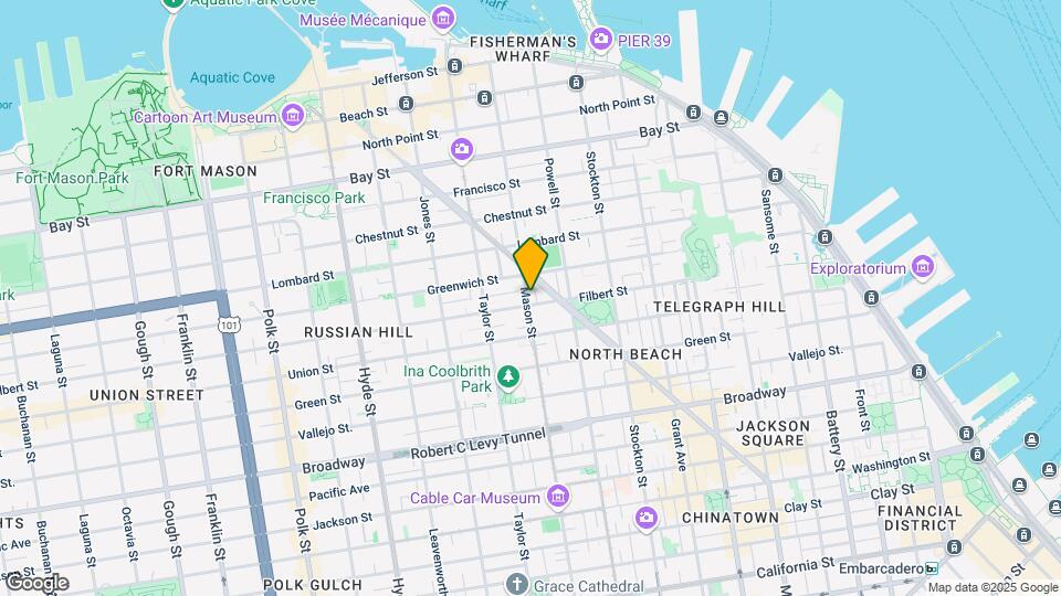 1916 Mason St Mapa y Detalles de la Ubicación