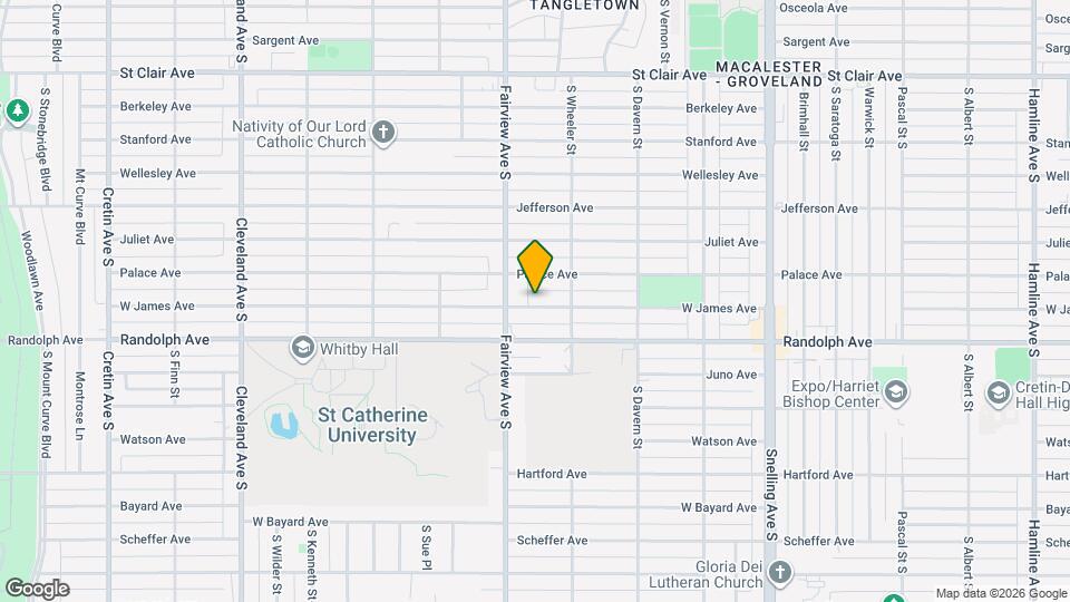 1795 W James Ave Map and Location Details