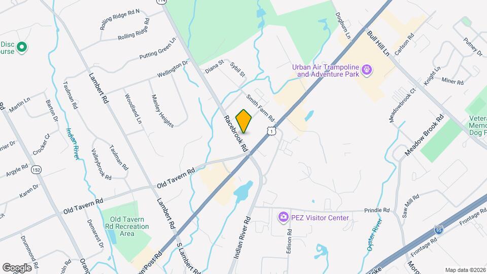 311 Racebrook Rd Map and Location Details