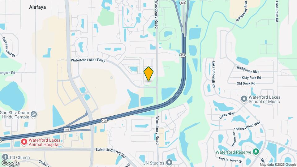 Camden Waterford Lakes Mapa y Detalles de la Ubicación