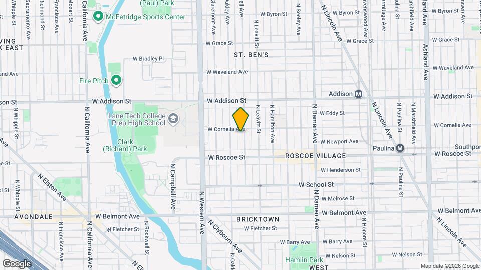 3446 N Bell Ave, Unit 6H Map and Location Details