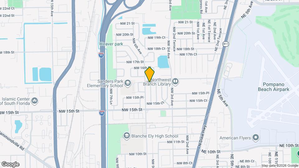 1589 NW 5th Ave Map and Location Details