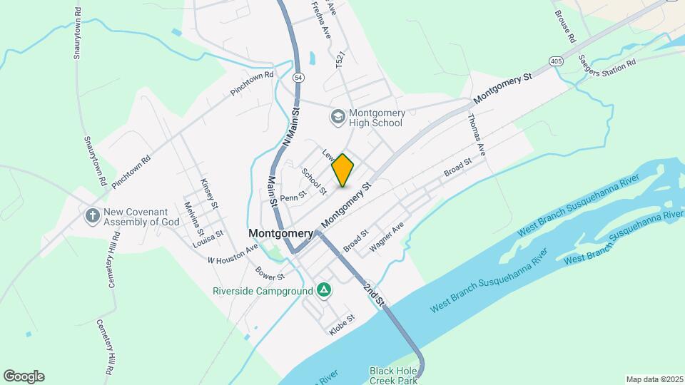 77 E Houston Ave Map and Location Details