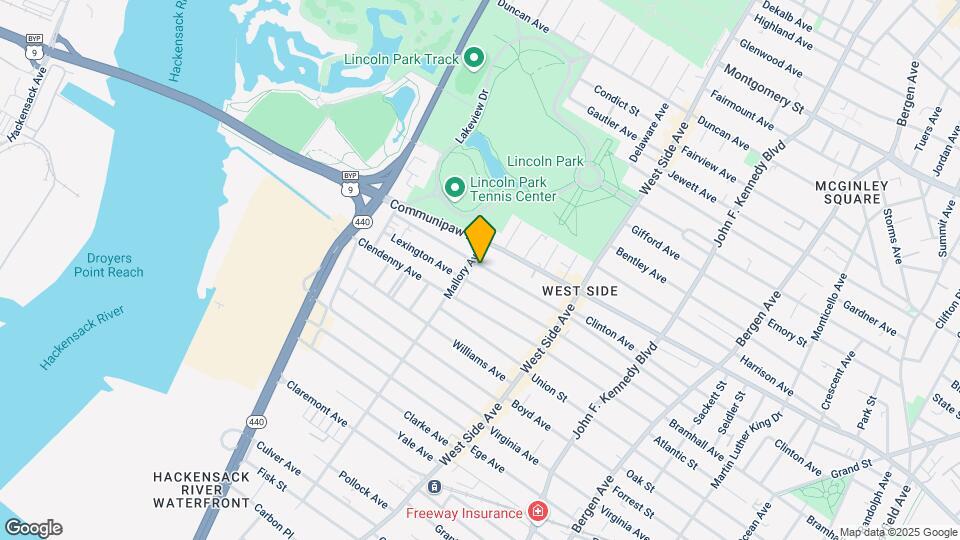 93 Roosevelt Ave Map and Location Details