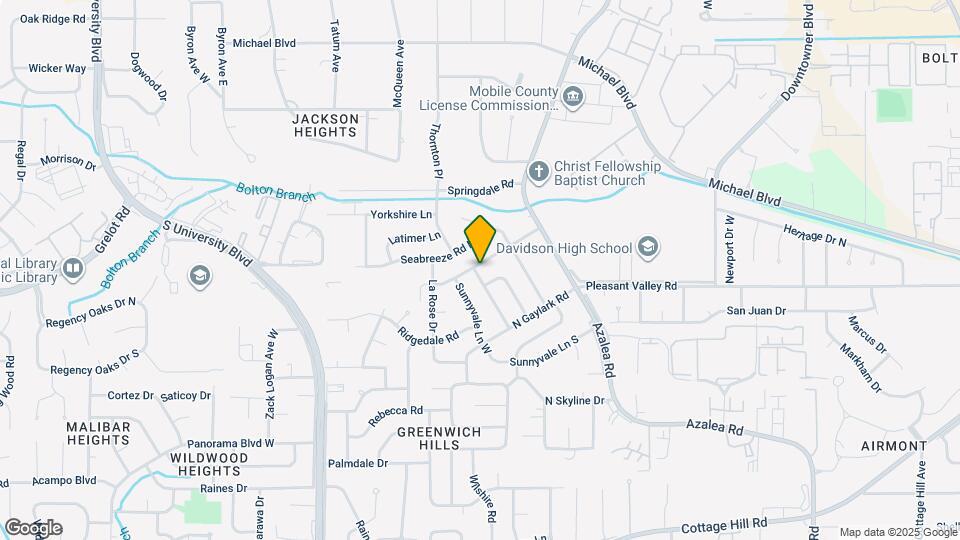 401 Elmwood Dr Map and Location Details