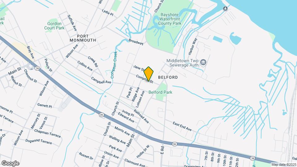 96 Compton St-Unit -2nd floor Map and Location Details
