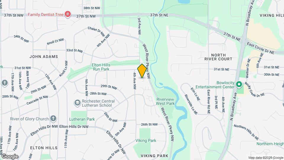 3037 Venice Ln NW Map and Location Details