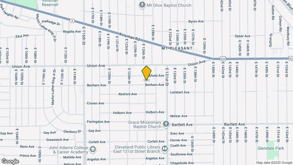 12701 Benham Ave Map and Location Details