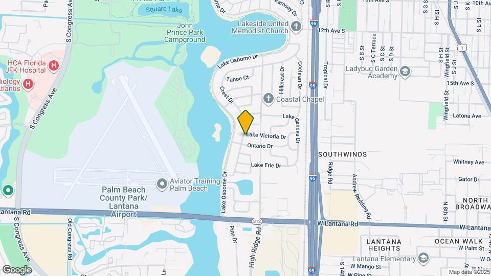 1415 Lake Victoria Dr Map and Location Details