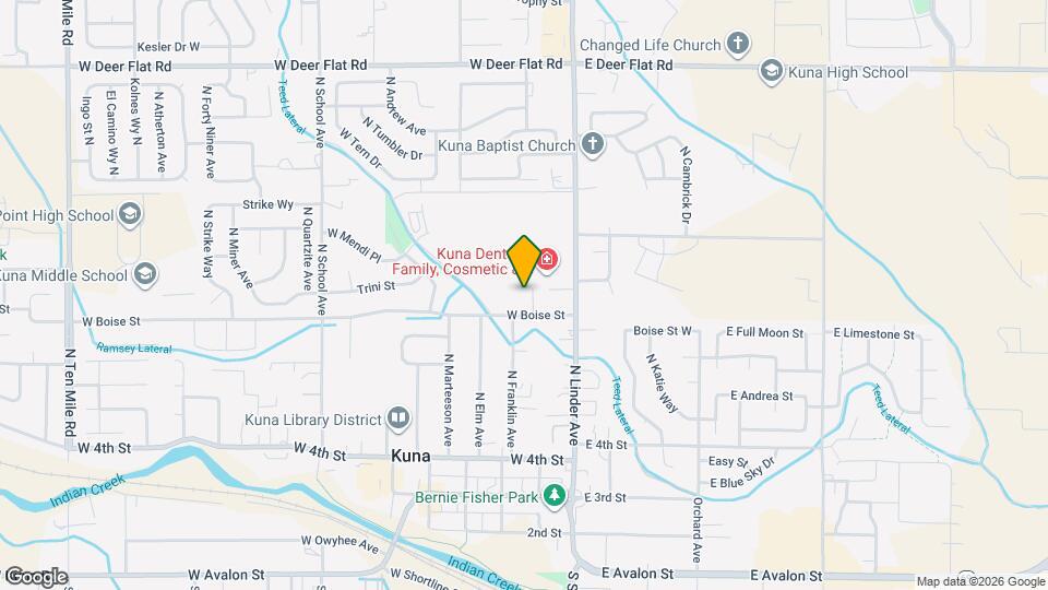 859 N White Barn Rd Map and Location Details