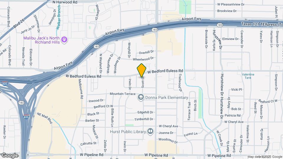 1217 Scott Dr Map and Location Details