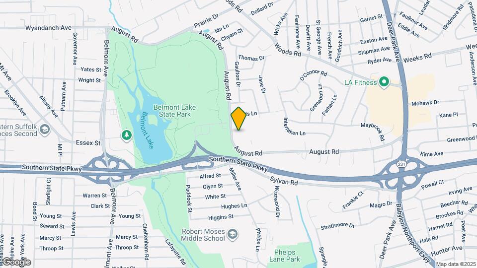 1623 August Rd Map and Location Details