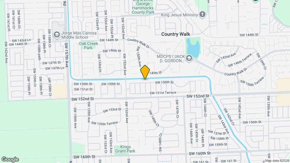 14931 SW 150th St Map and Location Details