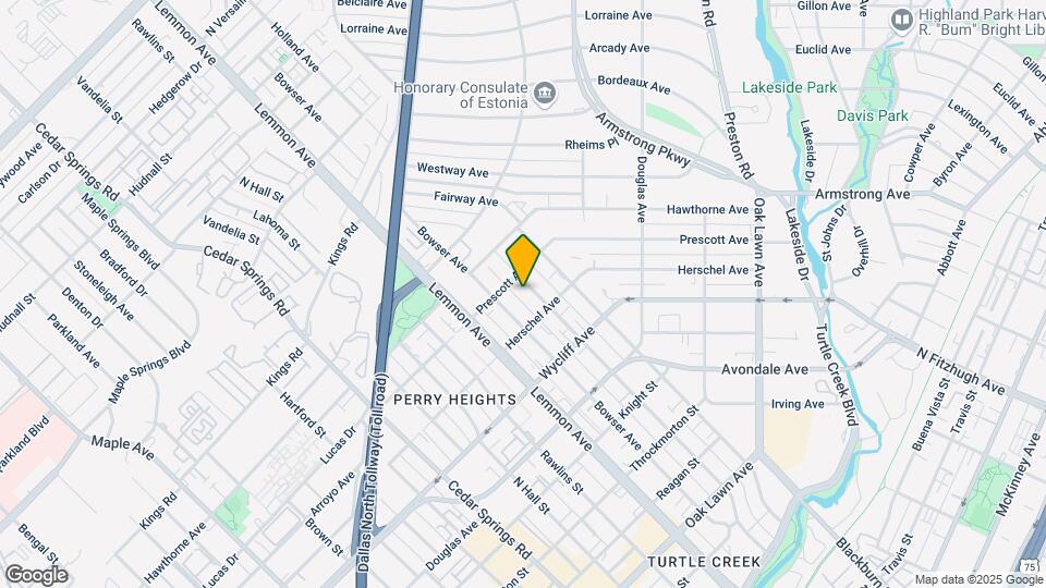 4427 Holland Ave Mapa y Detalles de la Ubicación
