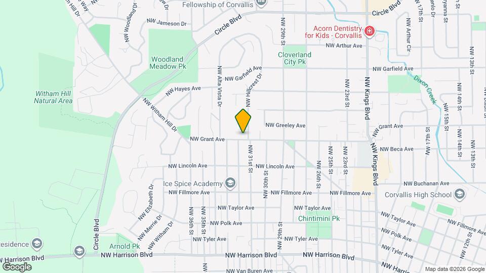 3111 NW Grant Ave Map and Location Details