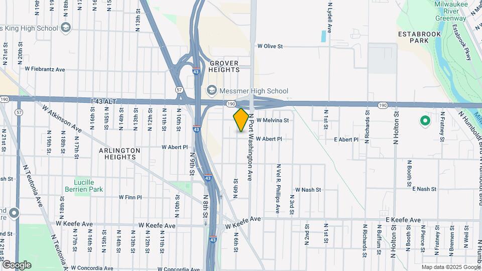 3864 N 6th St Map and Location Details