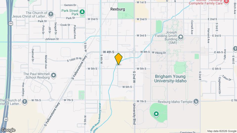 Brookside Village Apartments Map and Location Details