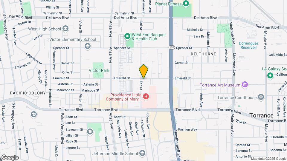 4122 Emerald st Map and Location Details