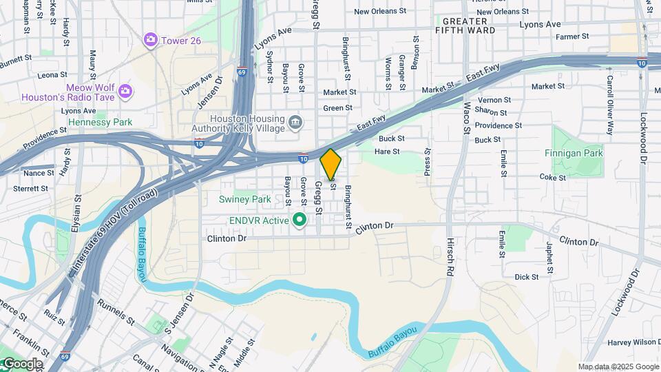 3419 Gillespie St Map and Location Details