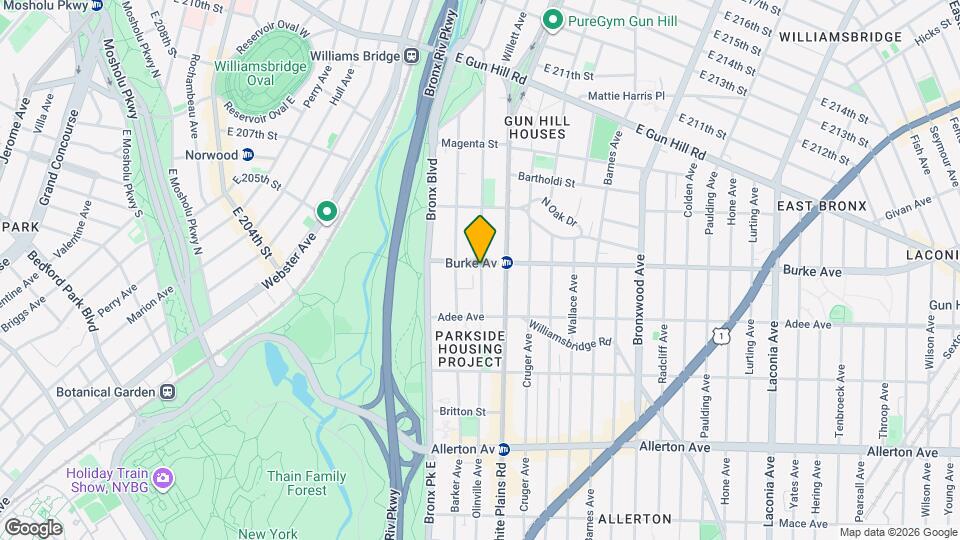 XX48 Olinville Ave Map and Location Details