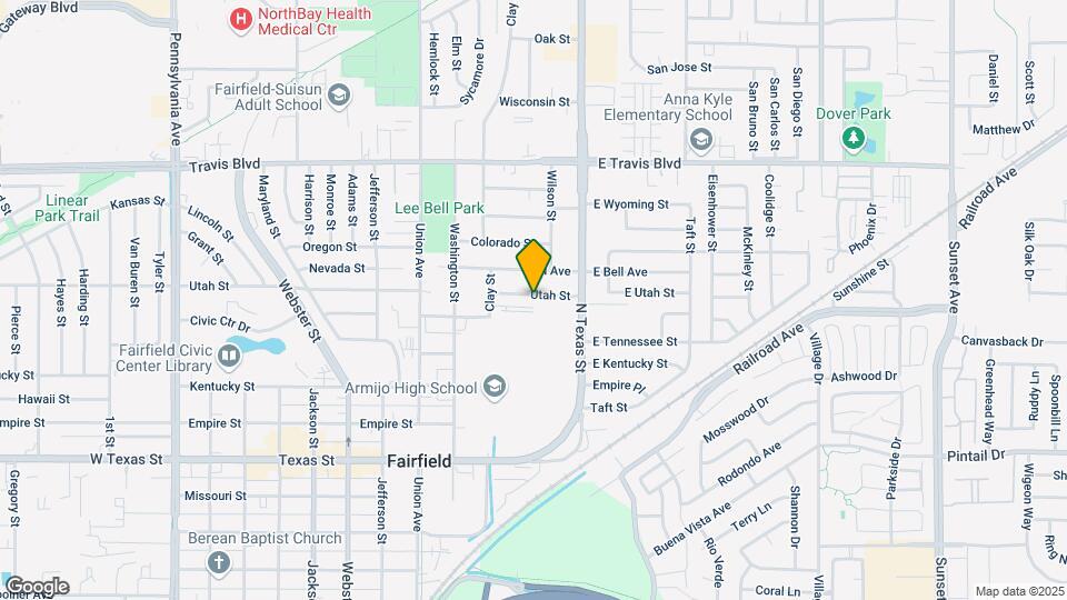 313 Utah St Map and Location Details